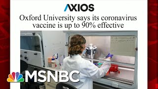 AstraZeneca Says Vaccine Can Be Around 90 Percent Effective | Morning Joe | MSNBC