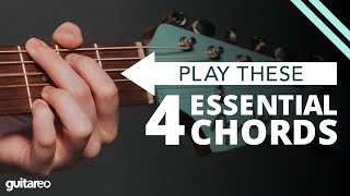 How to Play 4 Essential Chords - Guitar Chord Workout for Beginners