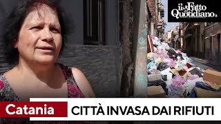 Catania, strade invase da montagne di rifiuti alte anche tre metri: “Topi grossi come conigli\