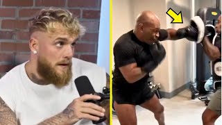 Jake Paul REACTS To Mike Tyson Training Footage
