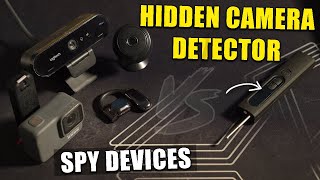 X13 Wireless Signal \u0026 Hidden Camera Detector Review - Test On 5 Spy Devices