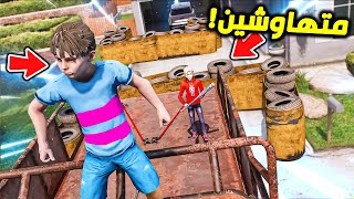 تهاوش مع اخوه لن ابوه مدلعه اكثر منه !! : فلم قراند 5