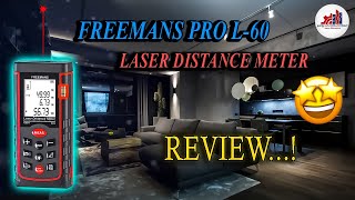 FREEMAN'S Pro L60 - Laser Distance Meter - Digital Measuring Tape - REVIEW - Tamil Engineers