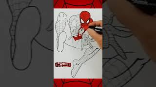SPIDERMAN in Action | API COLORING PAGES | #shortvideo #shorts #shortsvideo #coloring #coloringpages