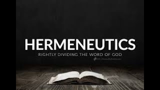 Hermeneutics-Lesson14 Tues 11-12-24