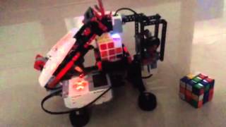 Ev3 mindcuber scan