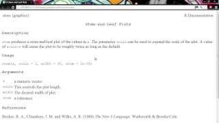 R Graph Essentials Tutorial: Stem and Leaf plot | packtpub.com