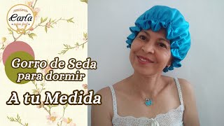 Gorro en Tela de Seda para Dormir