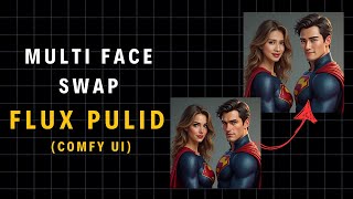 Flux Pulid Multi Face Swap With Group Image and Individual Faces