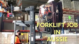 A DAY IN A LIFE OF A FORKLIFT OPERATOR | MELBOURNE AUSTRALIA | DADDY NEIL EDITION