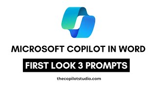 Using Microsoft Copilot in Microsoft Word to start and refine a document