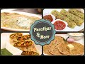 Paranthas And More - Indian Flat Bread Recipes - Easy To Make Kids Lunchbox / Tiffin Recipes