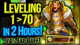 How To Level From 1 to 70 In 2 Hours!  WoW Power Leveling Guide | 60-70 & 1-70 Dragonflight 10.2.6