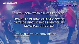 Video Now: Bodycam video from Providence nightclub altercation