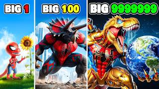 Upgrading to Biggest Dino SPIDERMAN