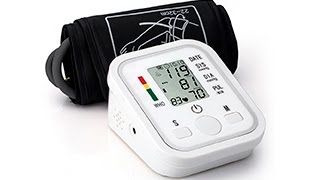 Digital Full Automatic Upper Arm Blood Pressure Monitor Health Monitors sphygmomanometer