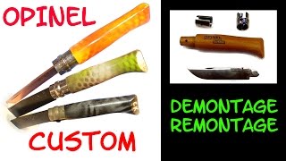 OPINEL CUSTOM: démontage / remontage