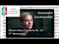 Konstantin Soukhovetski, Mozart Piano Concerto 23, 2nd Movement