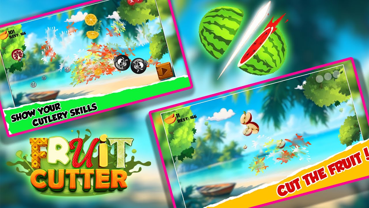 Fruit Cutter Construct 3 Game Template Source Code Youtube