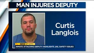 Inmate injures Dane County deputy, raising jail safety concerns