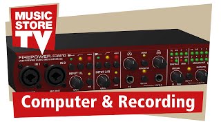 Behringer Firepower FCA610 Firewire USB Interface Test (deutsch)