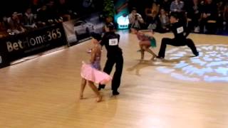 WDSF Cambrils - European Latin 2012 - Final - Nino Langella \u0026 Kristina Moshenskaya - cha-cha