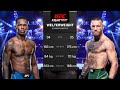 Israel Adesanya vs Conor McGregor Full Fight - UFC 5 Fight Night