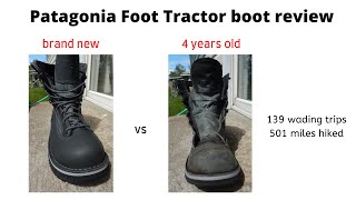 Patagonia-Danner Foot Tractor boots 4 yr review