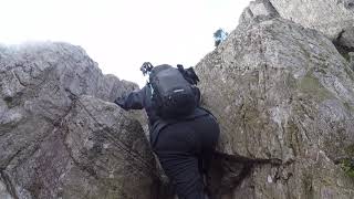 Tryfan North Ridge Snowdonia North Wales