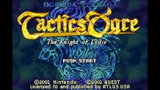 Tactics Ogre  The Knight of Lodis All Spells and Specials