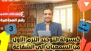 كبسولة التوحيد من السمعيات إلى الشفاعة I الصف الثالث الثانوي 2025