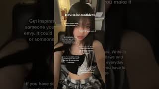 How To Be Confident