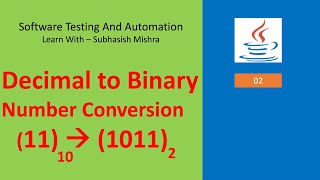 Easy Trick To Convert Decimal To Binary Number