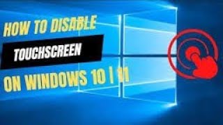 How to disable HP  laptop touch screen | How to enable & disable laptop touch screen