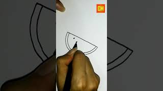 Cara Menggambar Semangka