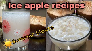 Ice Apple Kheer | తాటిముంజులు (Nungu) Recipes | Nungu Juice | Nungu Kheer | HomemakerHobbies