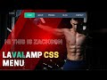 Amazing Horizontal CSS Menu With Lavalamp Hover Effect | HTML & CSS Tutorial