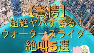 【衝撃】超絶やばすぎる！世界のウォータースライダー絶叫５選