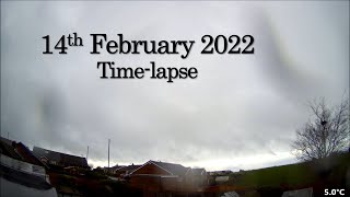 14 February 2022 Time-lapse