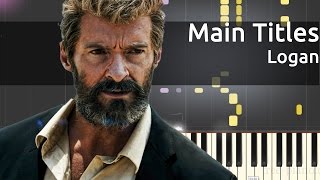 LOGAN - Main Titles - Piano Tutorial