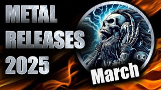 New Metal Albums March 2025 - Preview of Upcoming Metal releases March 2025 #newmetal