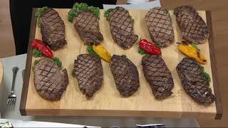 Rastelli Market Fresh (10) 10-oz Black Angus Ribeye Steaks on QVC