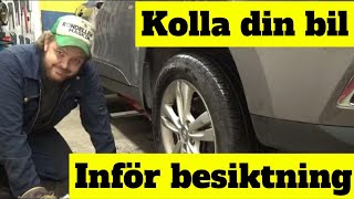 Önskefilm! Vad tittar man innan en besiktning? Svenssonbil.