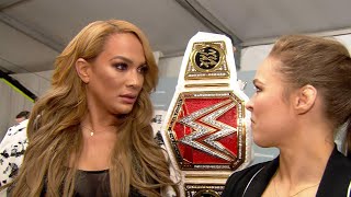Ronda Rousey to challenge Raw Women's Champion Nia Jax at WWE Money in the Bank Ronda Rousey to challenge Raw Women's Champion Nia Jax at WWE Money in the Bank
