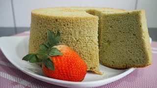 抹茶戚风蛋糕 Matcha Chiffon Cake I 幸福料理