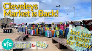 Cleveleys Market is Back Today - albeit not the full thing this week 👍