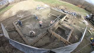 Gunite pool shoot