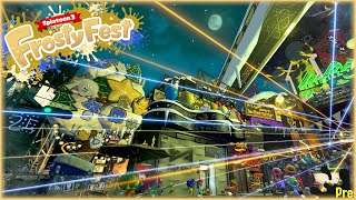 [Early Look] Frosty Fest Inkopolis Square Layout - Splatoon 3