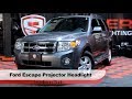 Spyder Auto Installation: 2008-12 Ford Escape Halo Projector Headlights