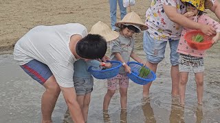 食農教育向下扎根 永康青農教插秧.挖地瓜-新永安新聞